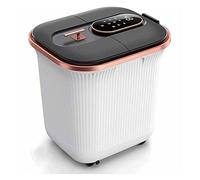 Foot Spa Bath Massager with Heat and Massage and Bubble Jets, Motorized Shiatsu Massage Ball + Motorized Maize Roller, Adjustable Time Temperaturecozy