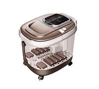 Foot Spa Bath Massager with Heat, Foot Bath Spa Massage Automatic Foot Bath Barrel Massage Heated Foot Bath Household Electric Footbath Intelligent Foot Massagehine Self-Service