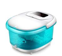 Foot Spa/Bath Massagers with Heater Temperature Control Bubble Vibration Multifunction, Manual Massaging Rollers Pedicure Spa Relief Stress Help Sleep Home Use