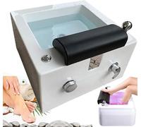 Foot Spa Bathtub - Portable Pedicure Tub for Relaxation & Massage - Ideal for Home and Salon Use with Shower Wash & Sink Spa Features