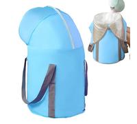 Foot Spa Bucket - Ćollapsible Wash,Vessel Pedicure Soak Bin, Modern Design Leg Shield Cover, Lightweight Travel Basin Holder | Practical Cleaning Container for Rest Care Use Outside