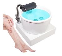 Foot Spa, Heated Foot Massager with Bubble Massage and Jets, Portable Foot Soak Tub with Pedicure Rest, Callus and Dead Skin Remover