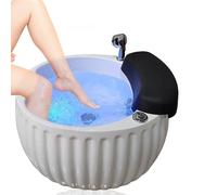 Foot Spa Massager, Portable Foot Soak Bathtub with Heat and Massage Function, Automatic Drain Pump, Large Foot Bath Tub