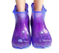 Foot Spa Slippers - Textured Reflexology Sandals, Deep Cleaning Sole Design, Ergonomic Health Slides | Practical Wellness Gear for Home Shower Room Daily Use