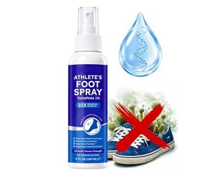 Foot Spray Athletic Natural Extra Strong | 120ml Athlete's Foot Peeling Spray For Adults Women Men Indoor Home Gym Workout Walking