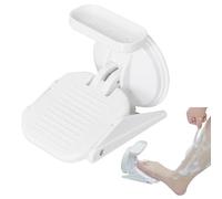 Foot Stand for Shower, Shower Foot Rest for Shaving Legs, Suction Cup Legs, Step Plate, Non-Slip Bathroom Pedal with Powerful Suction Cup for Bathroom, Hotel, Dormitory, Apartment