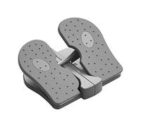 Foot Stepper Machine, Mini Stepper Under Desk Exerciser Foot Pedal Folding Stair Stepper Leg Workout Trainer Fitness Stepper for Home Office Workout (Grey)