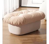 Foot Stool,Modern Round Foot Stool Ottoman, Vanity Stool, Modern Pouf Ottoman Footrest Makeup Chair Foot Stool Under Desk, Decorative Floor Seat for Makeup Room, Bedroom,