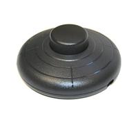 Foot Switch 2A/250V in Elegant Black Color, Ideal for Controlling Lights and Electrical Devices in a Practical and Safe Way. Perfect for Any Space.