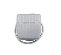 Foot Switch Electric Power SPDT TFS-201 Pedal Momentary Control 2M Wire with Aviation Plug(1M Wire)