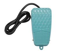 Foot switch,Foot Pedal Switch,Non-slip Aluminum Alloy Electric Reset Foot Pedal Switch Momentary Power Foot Controller 10A 1000 times/hour