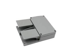 Foot switch YDT1-16 aluminum shell gray double pedal switch machine tool accessories switch 10A to 15A(380V)