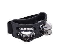 Foot Tambourine, Elastic Band Easy Playing Feet Bell Accessory Portable Wide Use for Karaoke for Party