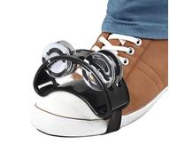 Foot Tambourine | Jingle Bells Made of Stainless Steel, ABS Frame | Ergonomic Strap, Bright Percussion Sound | Guitar Drum Accompaniment, Dance Party Rhythm Performance