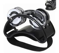 Foot Tambourine Percussion Shakers with Elastic Strap Musical Instrument Foot Drum Bright Voice Foot Tambourine for Performance
