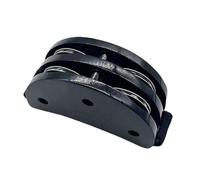 Foot Tambourine Percussion With Double Row Steel Bells Foot Shaker Percussion Musical Instrument For Guitar Player