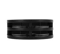 Foot Tambourine, Plastic Foot Tambourine Training Foot Shaker Toy with Metal Bell Percussion Instrument (black) Musical Instrument Accessories
