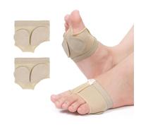 Foot Thongs for Dance - Non-Slip Breathable Flexible Toe Pads Support for Ballet Jazz Contemporary Modern Dance | 1 Pair Women's Ballet Shoe Pads | Foot Protection