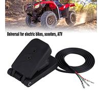 Foot Throttle Pedal Electric Erator Go Kart Ped Gas Control 12v 24v Utv Brake 3 Pin Electronic Scooter Iversal Motor Controller Cart Excelerator