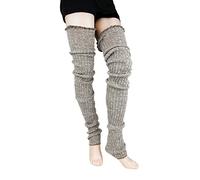 Foot Traffic Super Long Leg Warmers, Oatmeal, Super Long