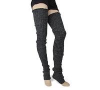 Foot Traffic Women's Super Long Cable Knit Leg Warmers