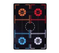 Foot Training Mat Enhances Basketball Skills And Easy To Store Anti Skid Carpet For Various Space Use Youth Training Mat