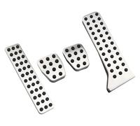 foot treadle set For Mazda CX-3 CX-4 CX3 2014-2021 CX5 CX-5 2012-2021 CX8 CX-8 2017-2021 CX9 CX-9 2016-2020 Pedal Cover Pads Car Pedals Rubber Covers(MT with Rest)