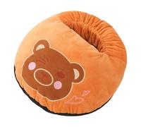 Foot Warmer - Electric Under Desk Heater | Stylish | Non-Slip Base | Foot Massager | Soft Heated Footrest for Bed, Office, Home Use, Cozy Winter Heating Pad for Feet with Plush Interior