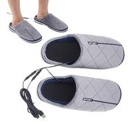Foot Warmer - Feet Warmers for Women | Heated Slippers | Fast Heating Foot Pad Reusable Foots Heater Heated Slippers Pad foor feet Suitable for Women and Men Machine Washable Lining