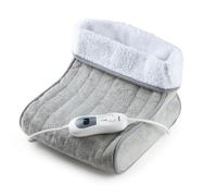 Foot Warmer Heater Fleece Lining Teddy Grey Arthritis Relief DO635V DOMO - New