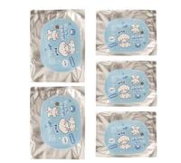 Foot Warmer Patches, Heated Hand Plasters, Portable Foot Heat Patches with Animal Pattern, Toe Steam Warmer Patches, Portable Handmade Writing Warmer