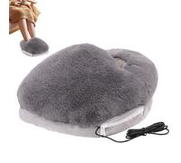 Foot Warmer - Thermal Slippers Cushion Design | Safety USB Under Desk Foot Warmer - For Adults Women Men Girls Boys Winter Cold Home Office Travel Sleep Under The Desk