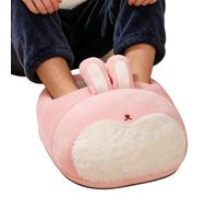 Foot Warmer Under Desk - 3 Levels Electric Warm Thick Soft Winter Supplies | Heated Floor Mat | for Desk Winter Offices Cold Plantar Rest Car Truck Room Apartment Holiday Party Daily