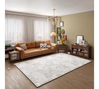 Foot Warmer Under Desk Heater, Portable Heated Floor Mat with Timer, Graphene Electric Heating Carpet, Carbon Crystal Heated Area Rug for Living Room Bedroom Office Study