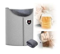 Foot Warmer Under Desk with Soft Blanket,Electric Leg Warmer,Electric Feet Heater Folding Portable Leg Heater,Feet Heater Under Blanket,Leg Warmer Heater,Heated Foot Warmer (A)