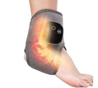 Foot Warmer Wrap - Rechargeable Cordless Ankle Heat Pad, 4 Adjustable Levels Heat Tool, Vibration for Soothing Comfort, Ideal for Daily Use Home Travel Work