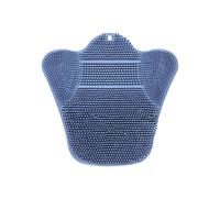 Foot Washer, Silicone 32 x 31 x 3.3 cm, Shower Foot Scrubber Mat with Non-Slip Suction Cups, Wall Cleaner for Feet and Back, Bathroom Accessories for Men, Women, Spa,