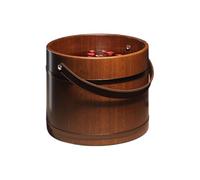 Foot Wood Bath Tub- 9.84x12.2in Relaxing Stress Relief, Pedicure Spa Bowl, Wooden Footbath Soaking Basin | Seniors Men Elderly Father Mother Dad Mom Home Wellness Self Care Relaxation Soak