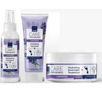 Foot Works Lavender Foot Care Trio, includes overnight cream, clay mask and foot spray