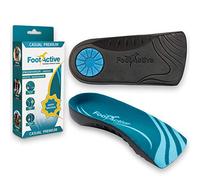 FootActive CASUAL, Blue, 9/10.5 UK | NHS-approved. Medium-density EVA, micro-fibre top layer. Supportive arch & deep heel cup for slip-on & narrow shoes.