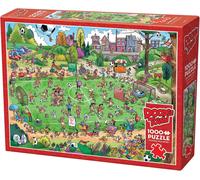 Football 1000 Piece Jigsaw Puzzle Offside Antics Novelty Gift Idea for Teenagers
