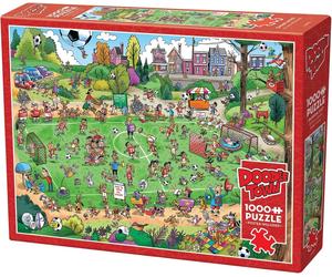 Football 1000 Piece Jigsaw Puzzle Offside Antics Novelty Gift Idea for Teenagers