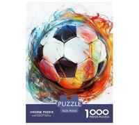 Football 1000 Piece Paper Jigsaw Puzzles Colourful Beautiful Decoration for Adults And Kids 70x50cm/1000pcs