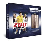 Football - 200 Great Goals + Hip Flask Gift Set [DVD]