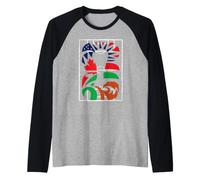 Football 26 Global Fan Pride Graphic Design Collection Raglan Baseball Tee