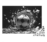 Football 300 Piece World Cup Jigsaw Puzzle - Challenging Brain Game, Relaxing Activity & Quality Home Décor (Family Bonding, 12+)