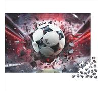 Football 300 Piece World Cup Jigsaw Puzzle - Challenging Brain Game, Relaxing Activity & Quality Home Décor (Family Bonding, 12+)