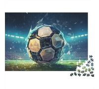 Football 300 Piece World Cup Jigsaw Puzzle for Teens & Up - Brain Game: Relaxing, Educational & Quality Home Décor (300pcs (40x28cm))
