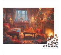 Football 300 Piece World Cup Jigsaw Puzzles for Adults Fun Toy Intellectual Game Education Game Home Decoration Stress Relief Toy Challenge Educational (300pcs (40x28cm))