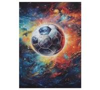 Football 300 Pieces Wooden Jigsaw Puzzle for Adults Puzzles Brain Exercise Challenge High Difficulty Game for Kids 42×30cm